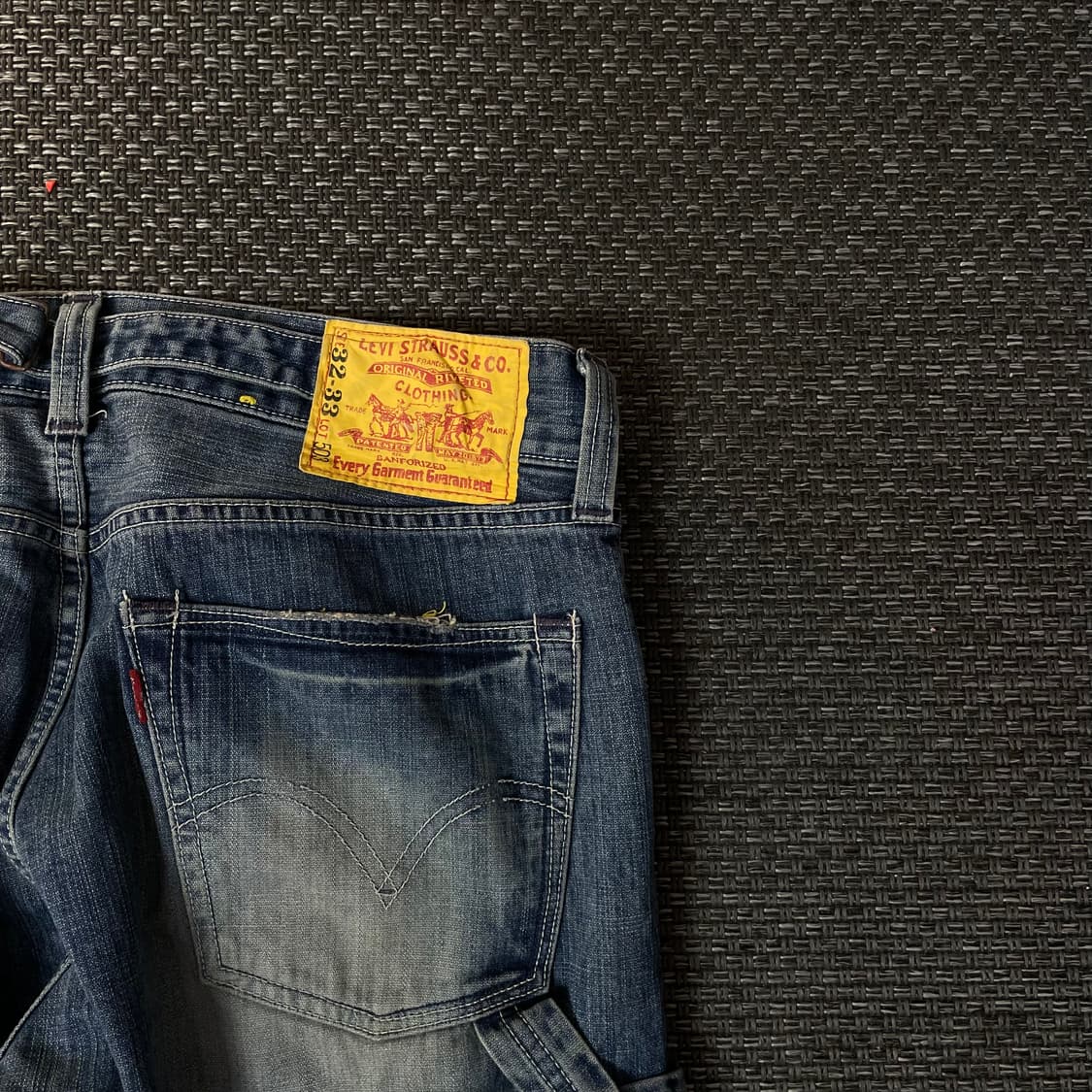 (32) 리바이스 503 중청 백카고 워싱 데님 팬츠 상품이미지9