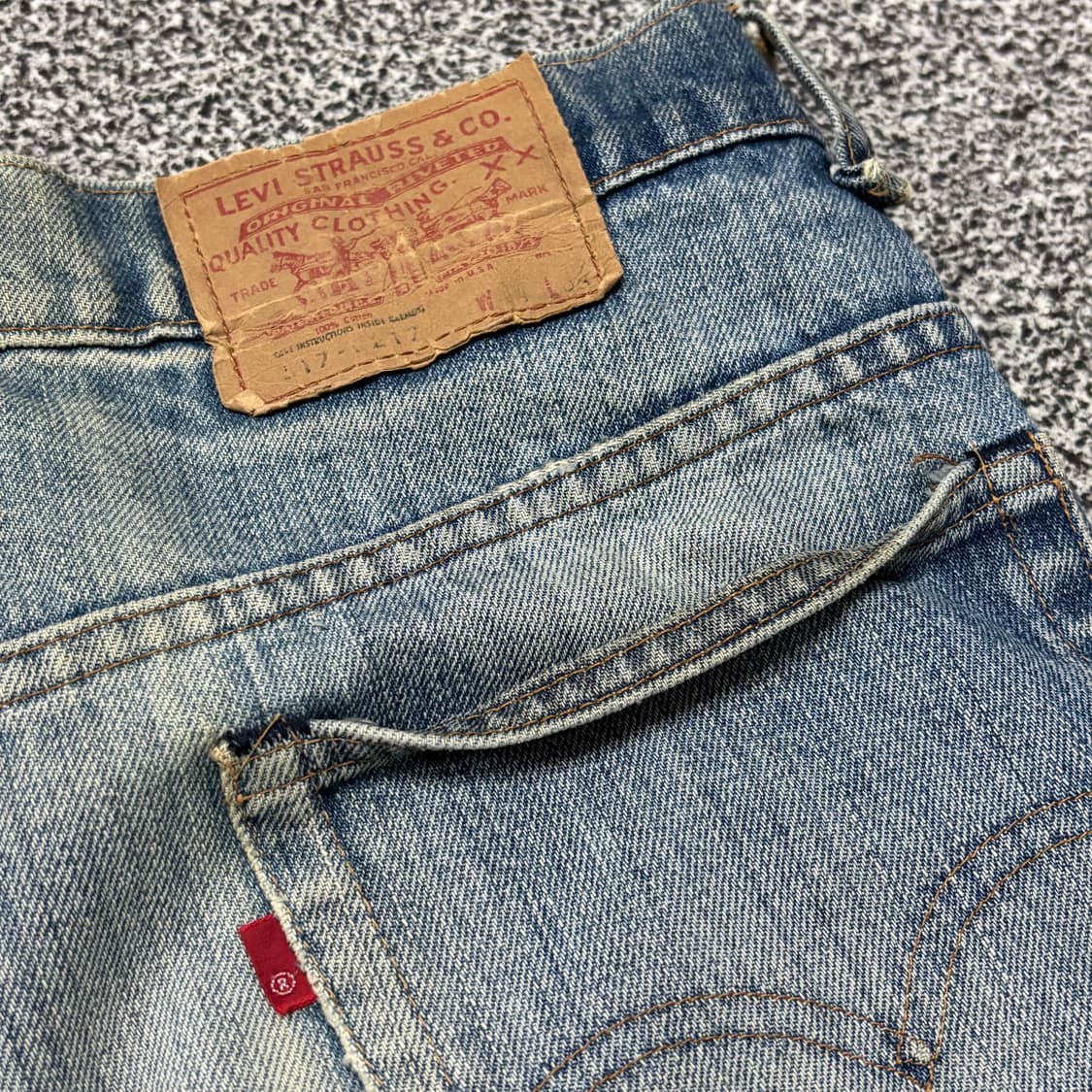 70s 빈티지 리바이스 517 66 전기 허리41.5cm 상품이미지5