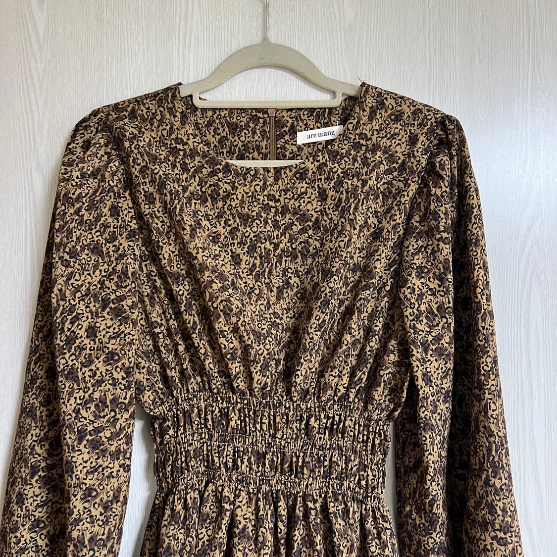 레오파드 롱원피스 상품이미지2