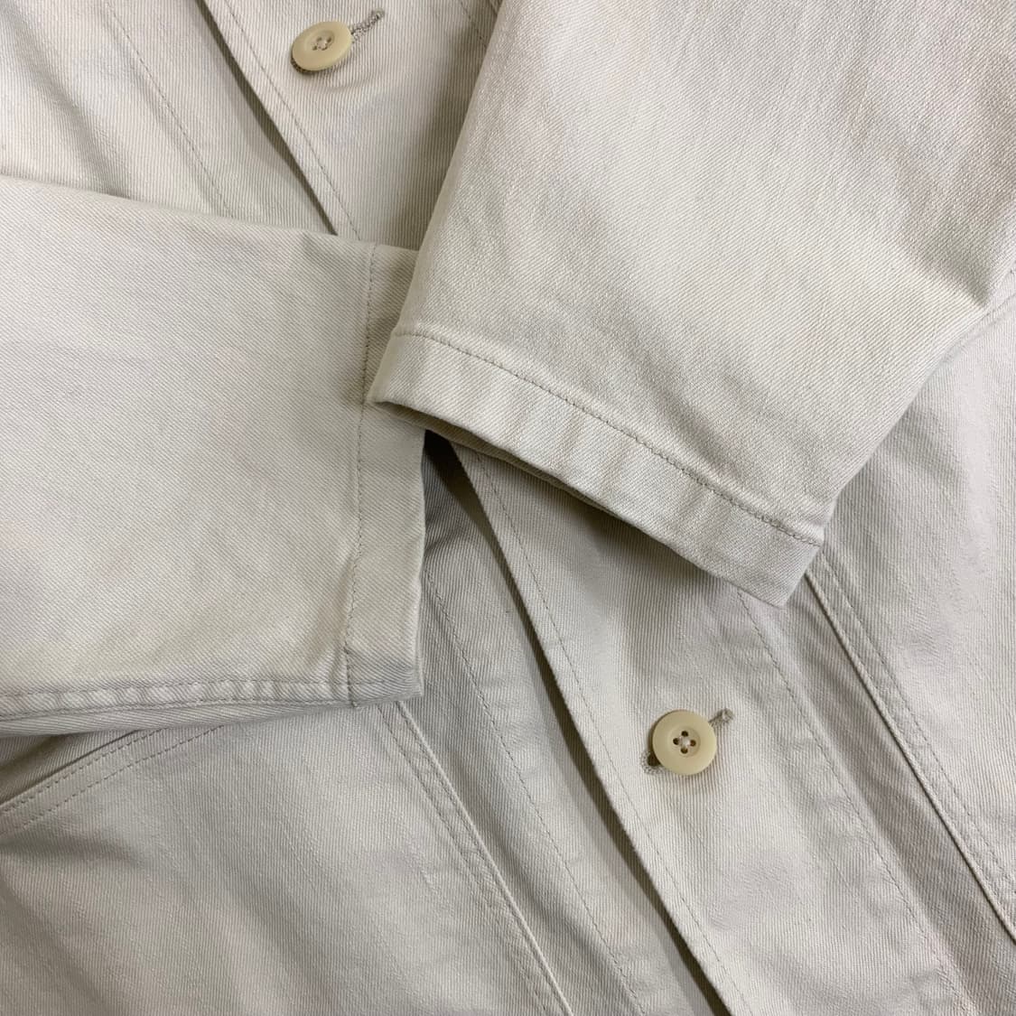 유니클로 유틸리티 자켓(XL/내추럴) 면자켓 봄자켓 워크자켓 상품이미지4