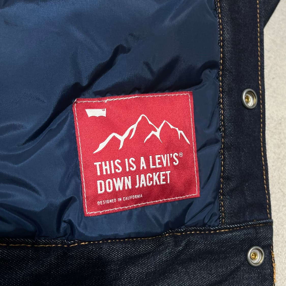 리바이스 구스다운 데님자켓 s10544 상품이미지6