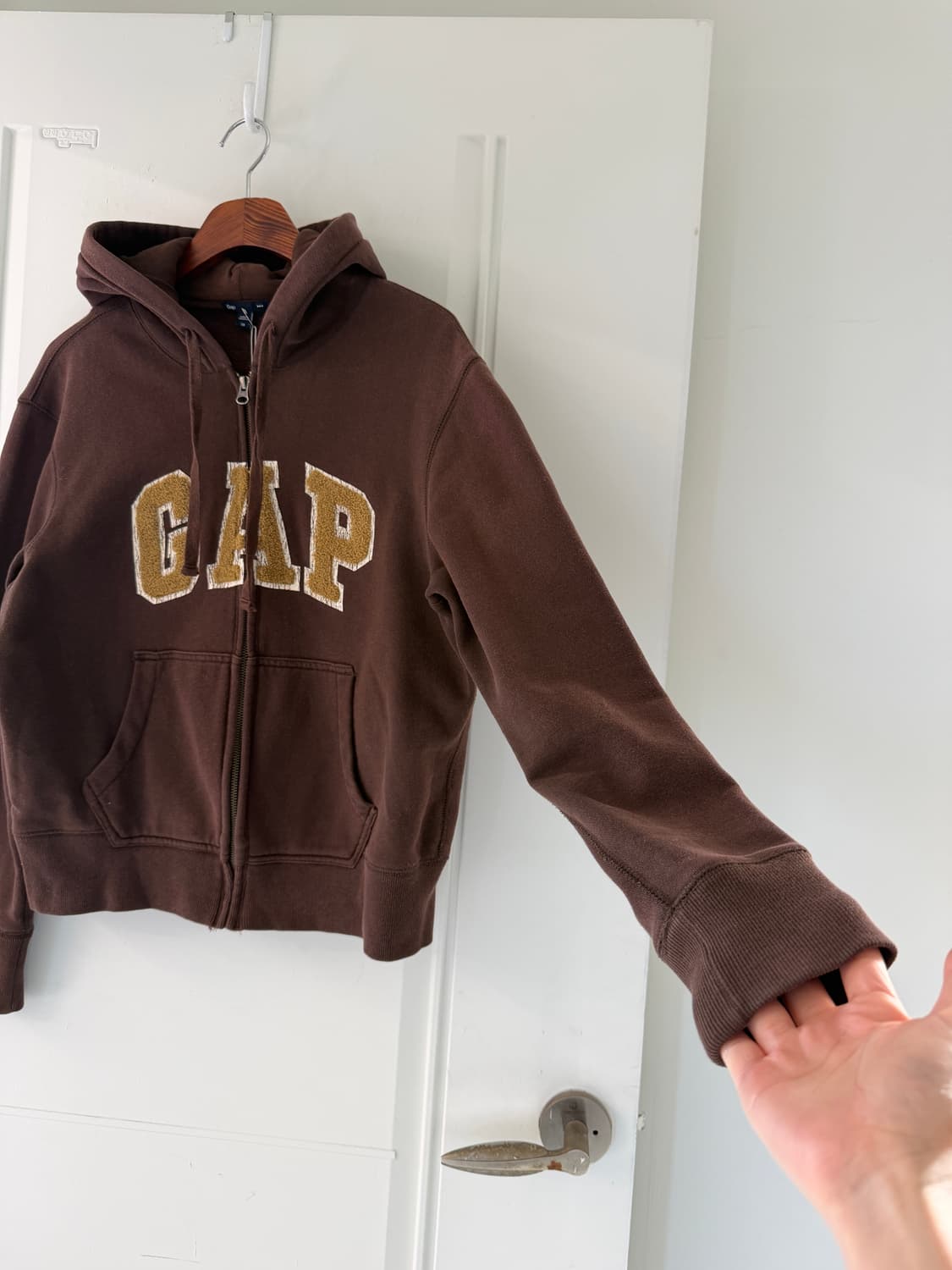 일본빈티지 Gap 브라운 후드집업 상품이미지7