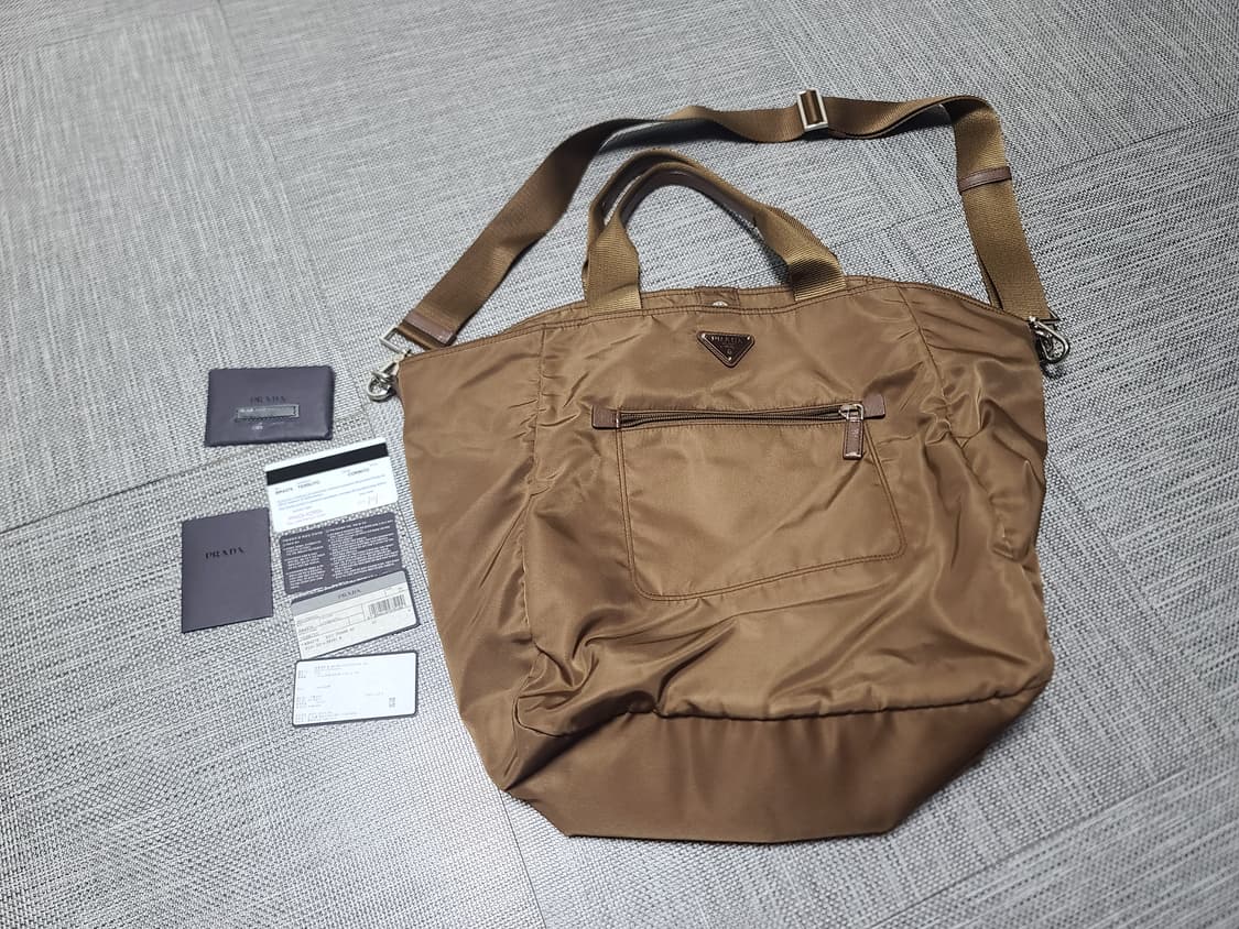 프라다 쇼퍼백 크로스백 토트백 프라다 테수토 2way백 상품이미지1