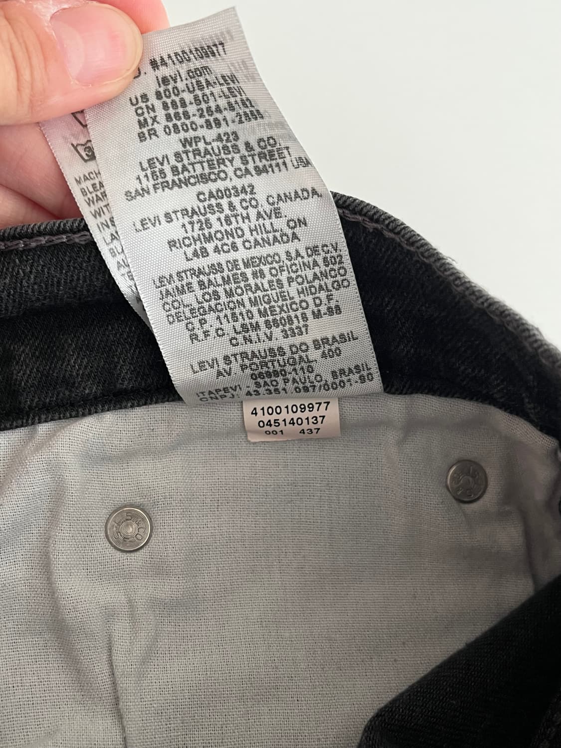 33) 새상품 UTA SEOUL 리바이스 514 커스텀 팬츠 상품이미지7