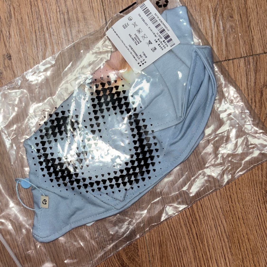 코이세이오 X 브라이스돌 코튼 멀티 워머 애쉬 블루 상품이미지2