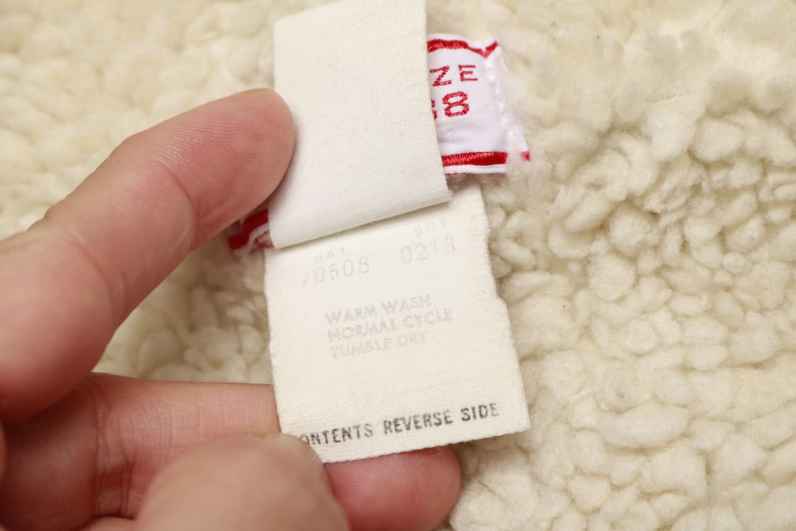 [S] 70's USA 리바이스 쉐르파 데님자켓 상품이미지5