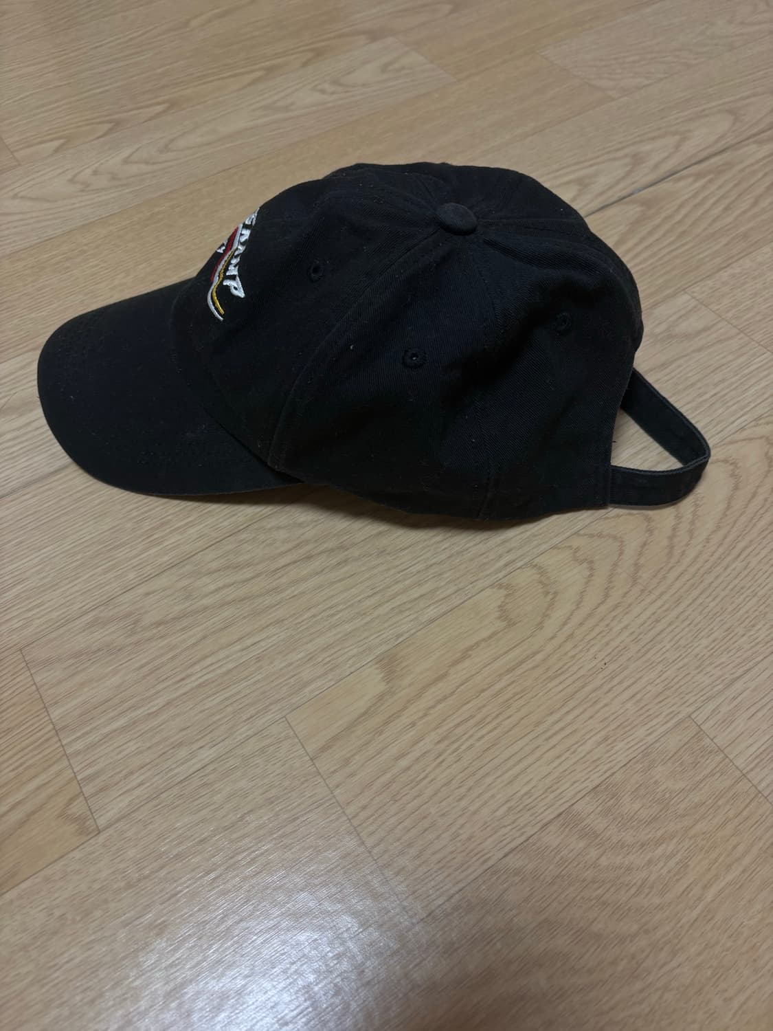 스캠프(SKAMP) 크루74 볼캡 블랙 (cotton 100%) 상품이미지2