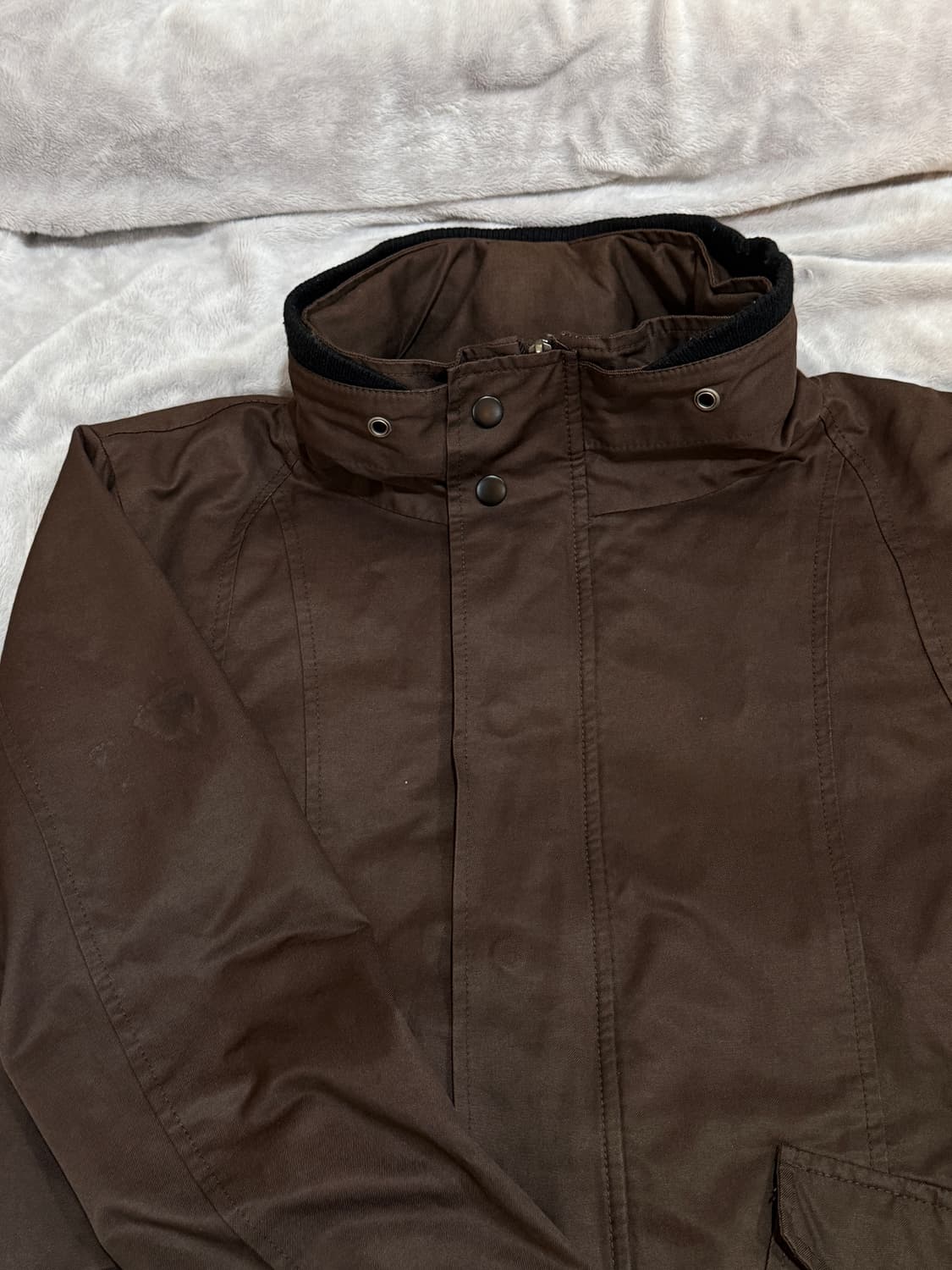 Vintage brown bomber jacket 상품이미지3