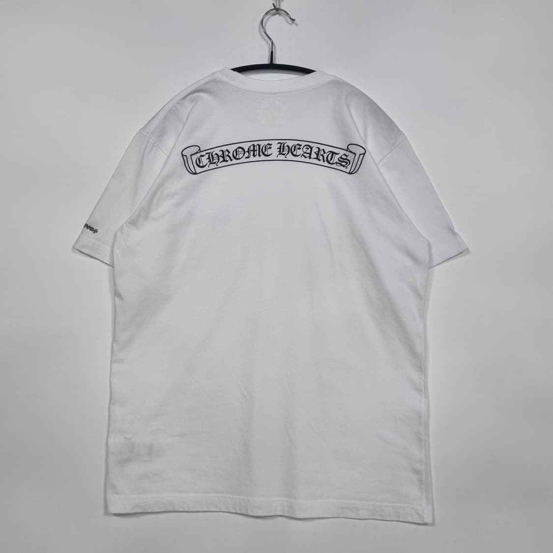 크롬하츠 스크롤로고 반팔 백화점판 상품이미지1