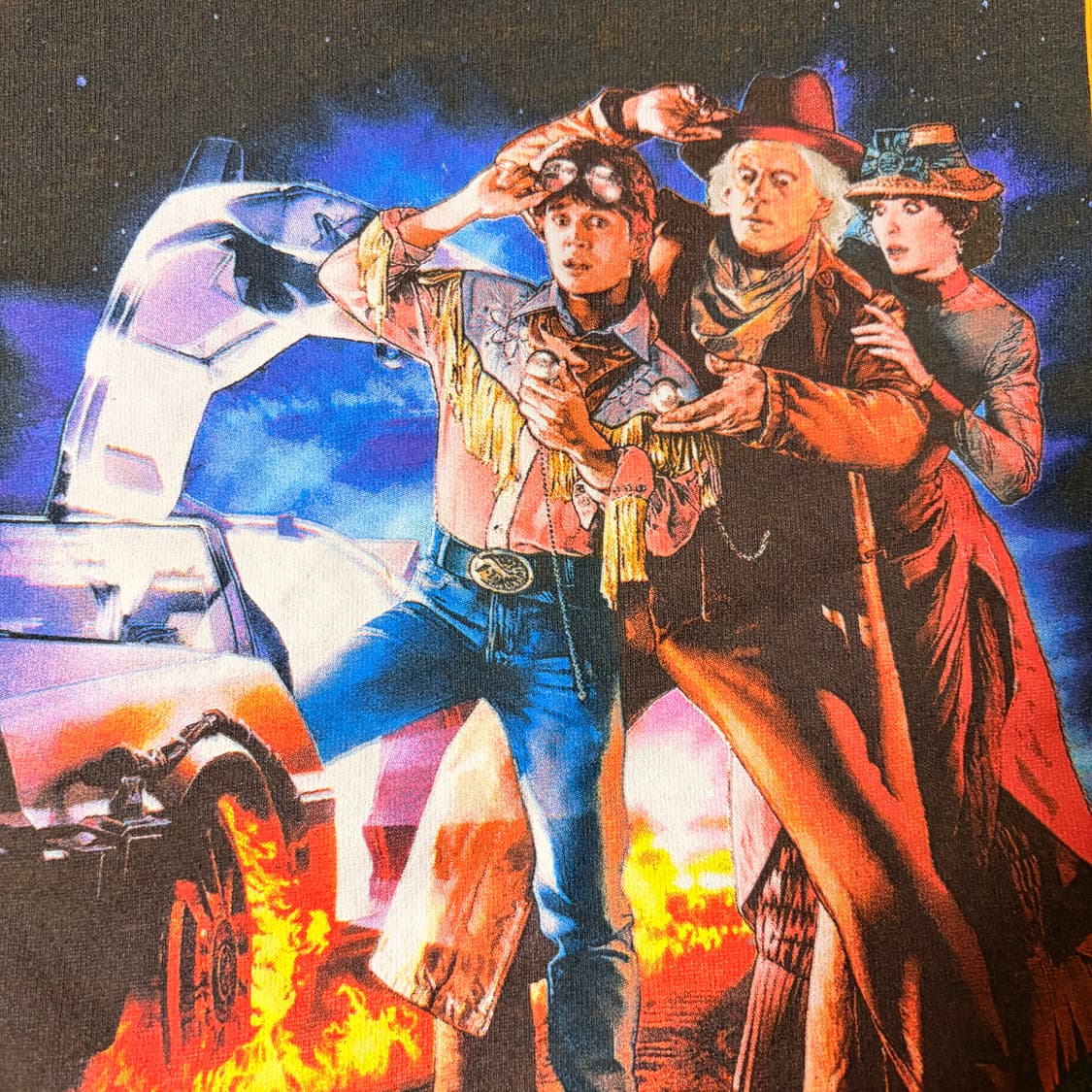 더 헌드레드 X 백트더퓨처 콜라보 티셔츠 상품이미지1