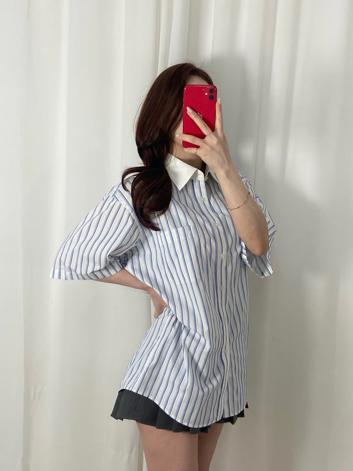발렌시아가 BB로고 셔츠 상품이미지1