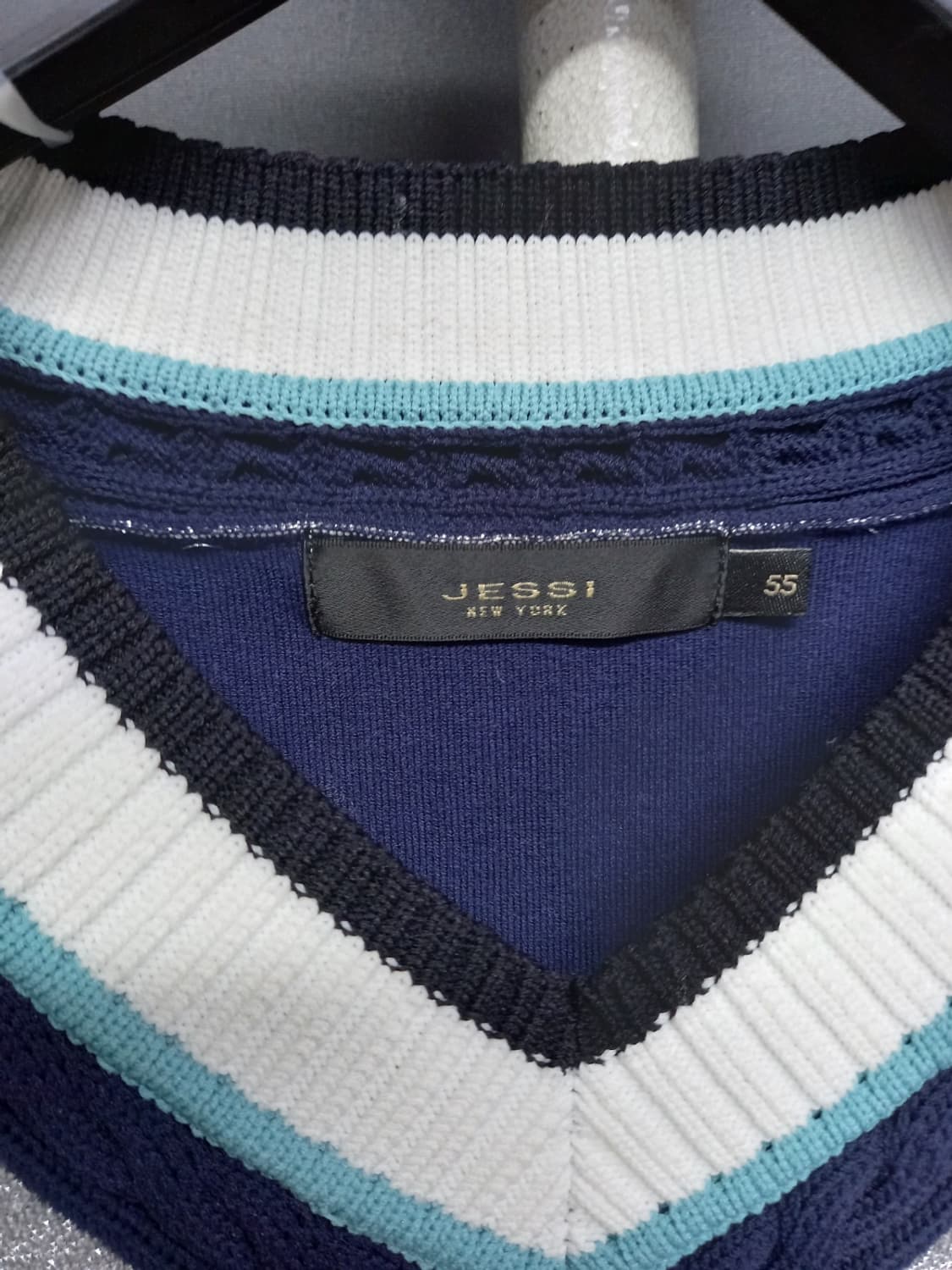 새 제시뉴욕 춘추동 글리터 니트 맨투맨 55 상품이미지7