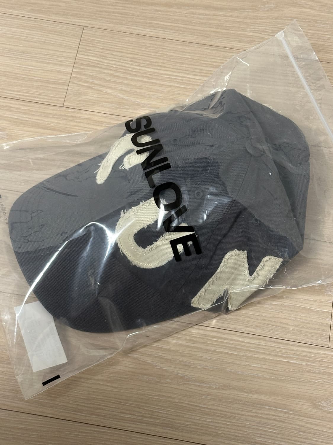 썬러브 Cut Off Capital Cap Charcoal 상품이미지2