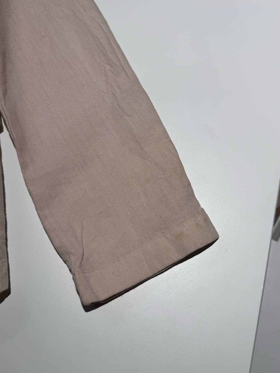 질샌더 라이트 핑크 린넨 버튼 자켓 상품이미지10