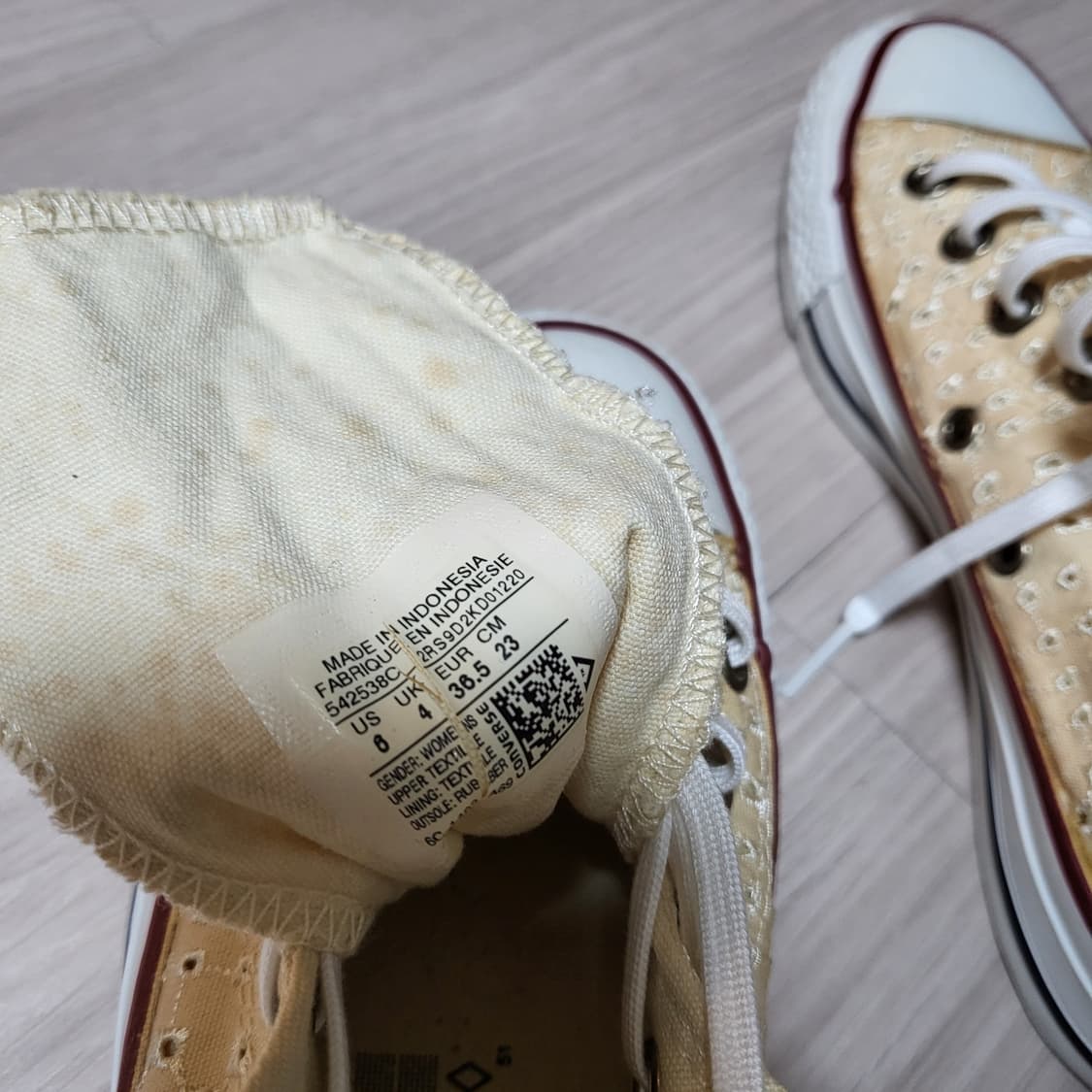 컨버스 빈티지 아일렛(230) 상품이미지8
