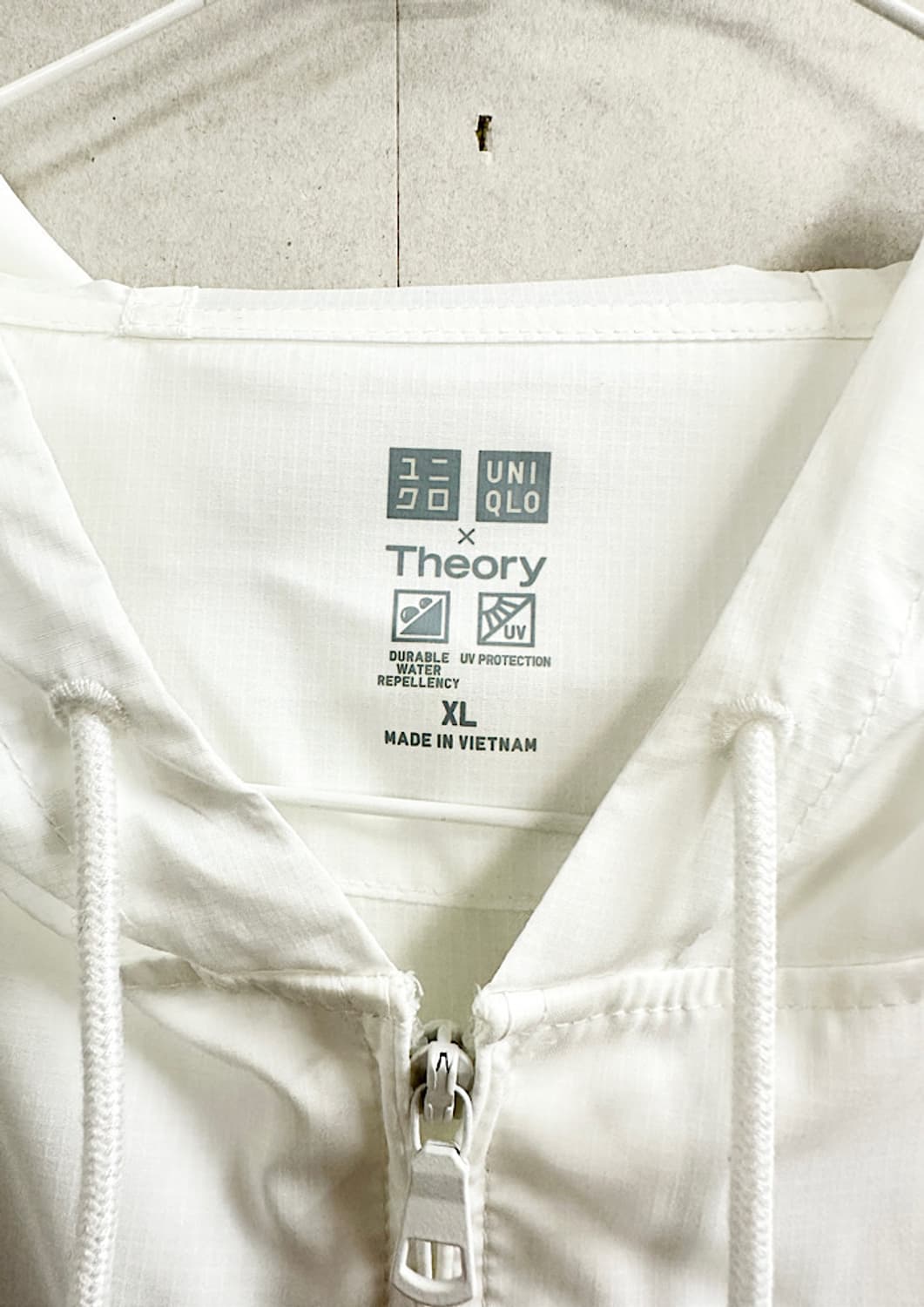 띠어리 유니클로 오버핏 바람막이 XL  상품이미지5