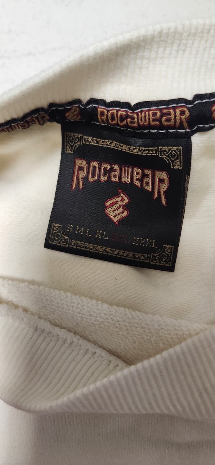 로카 웨어 빈티지 힙합 아이보리 맨투맨 xxl 상품이미지4