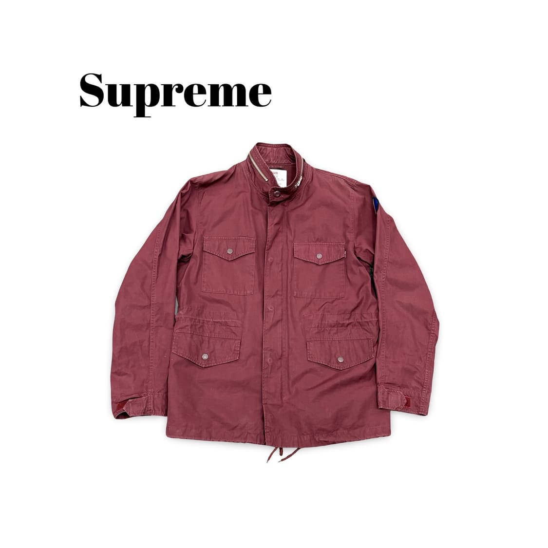 (95)슈프림 M-65 필드 자켓 버건디 상품이미지1