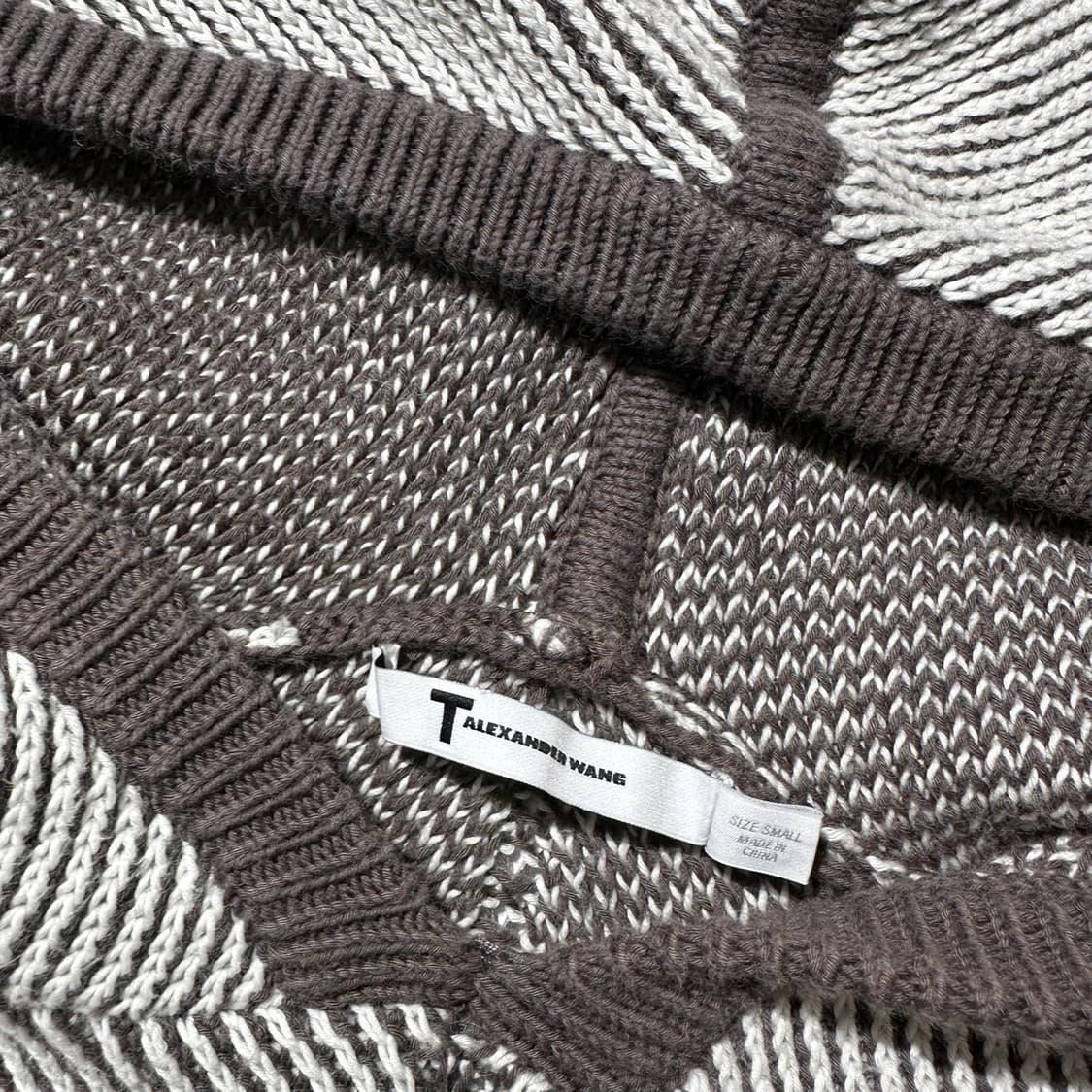 알렉산더 왕 크롭 후드 니트 상품이미지4