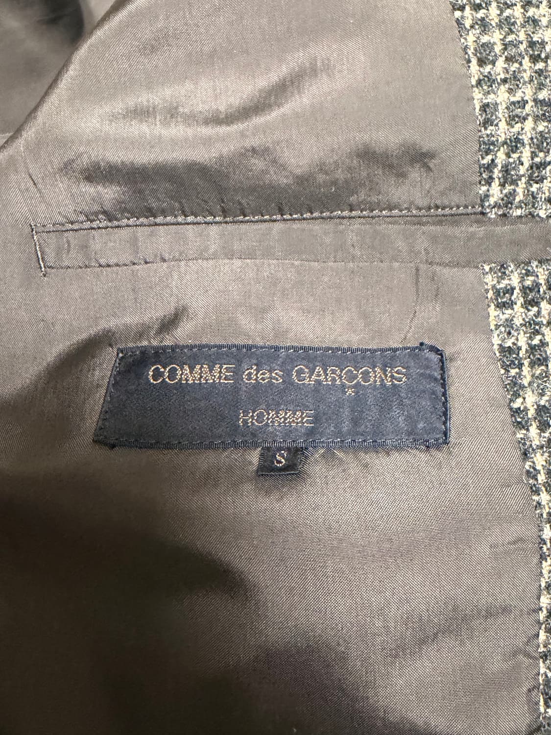 [S] 꼼데가르송 옴므 1989AW 웨스턴 블레이저 상품이미지6