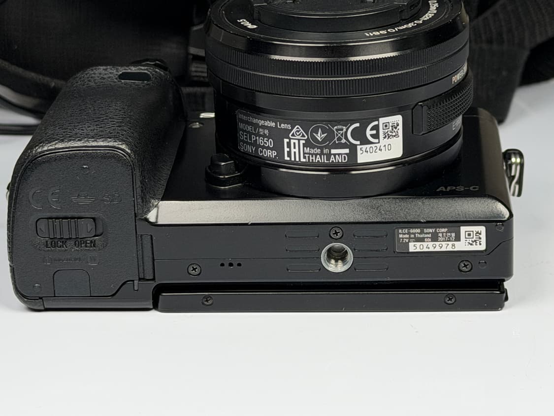 소니 A6000 블랙 미러리스 카메라 상품이미지5
