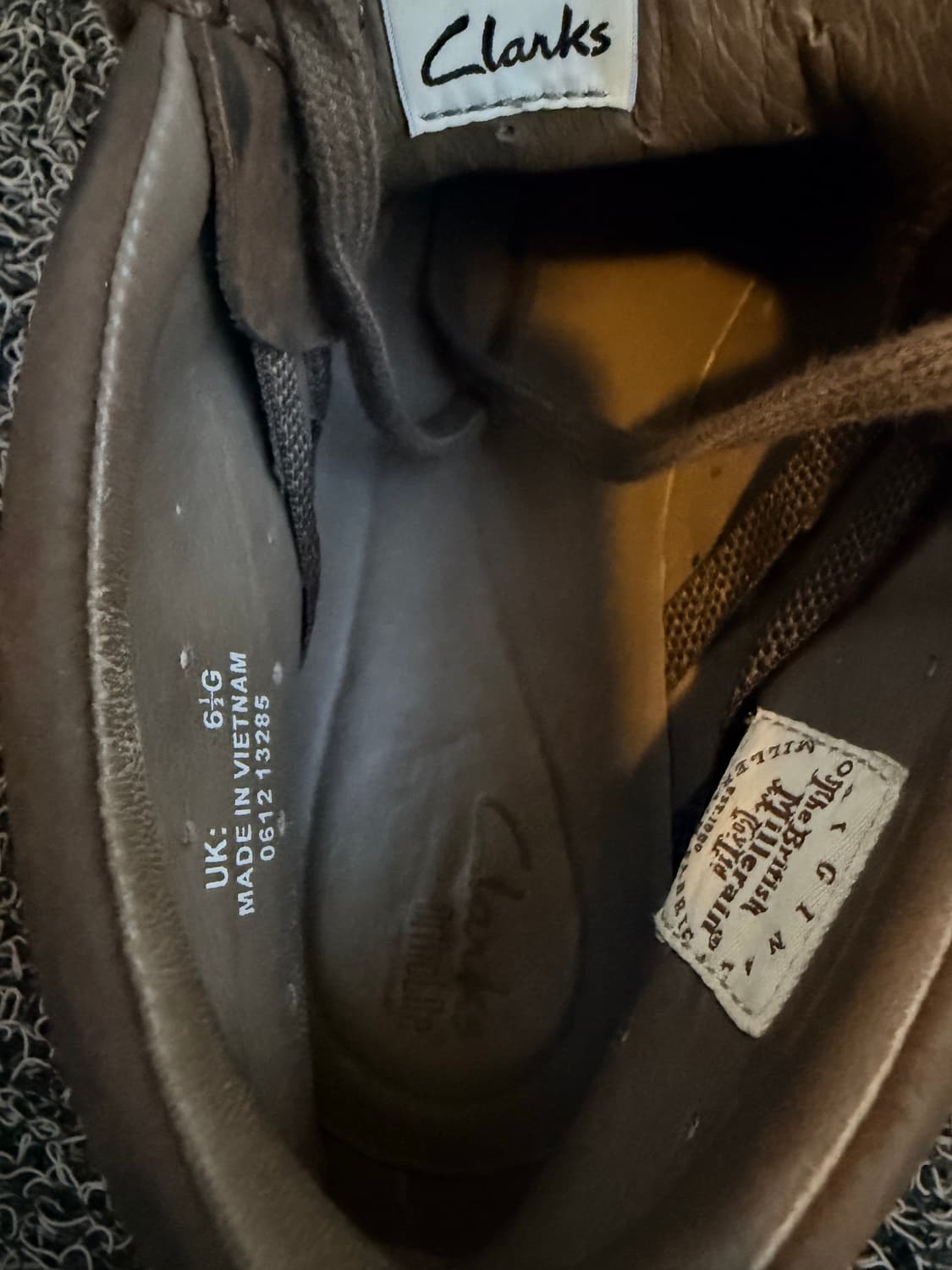 클락스 x 브리티시 밀러레인 콜라보 왁스 캔버스 처카 부츠 (Clarks 상품이미지5