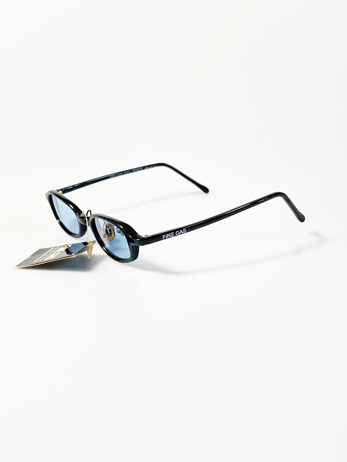 90s FIRE GAS 블랙 뿔테 스퀘어 틴트 빈티지 선글라스 상품이미지3