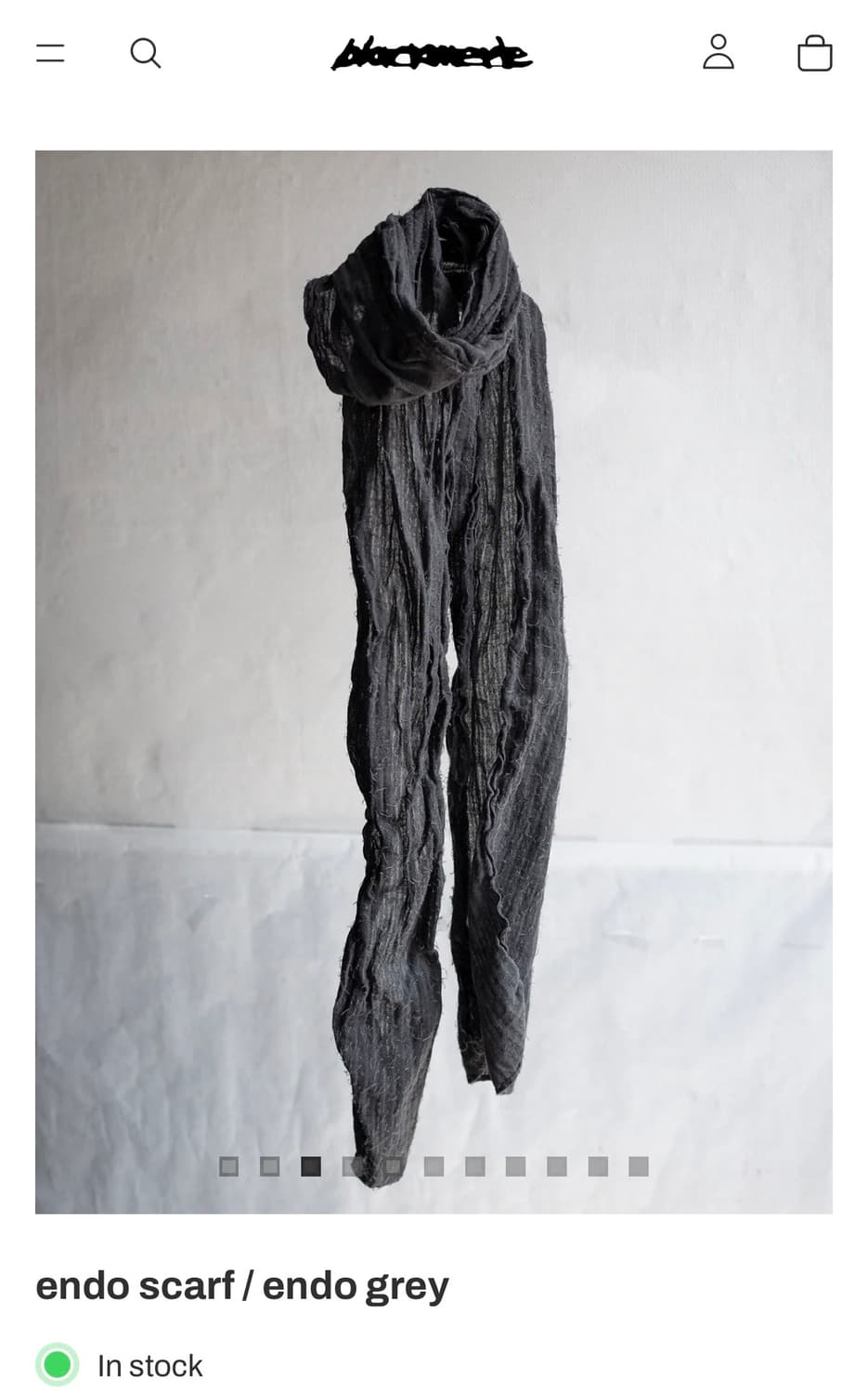 Blackmerle endo scarf 상품이미지1
