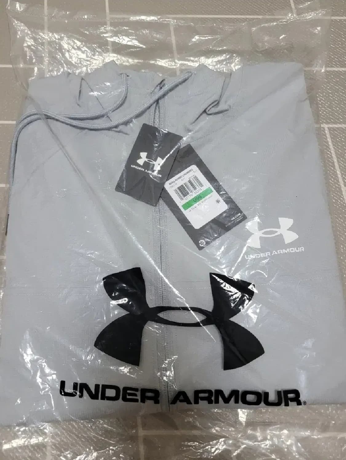새상품) 언더아머 UA 라이벌 우븐 윈드브레이커 상하의 세트 L 상품이미지9