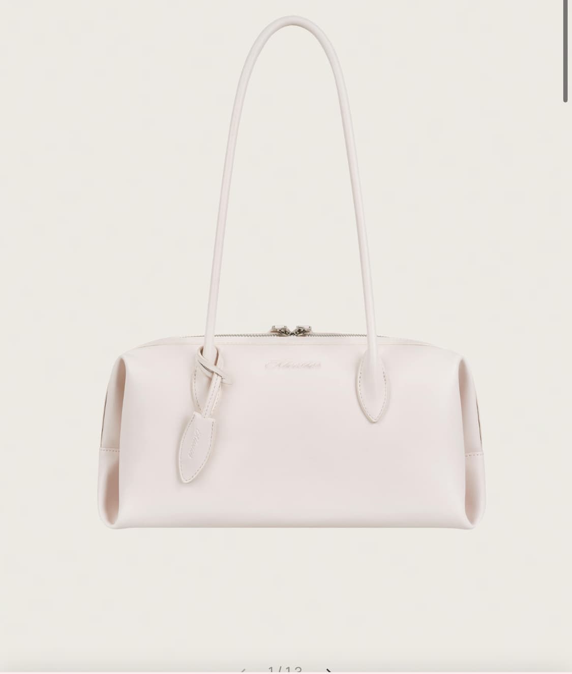 새상품) 클리시어 버터컵 볼링백 베이비핑크 가방 상품이미지1