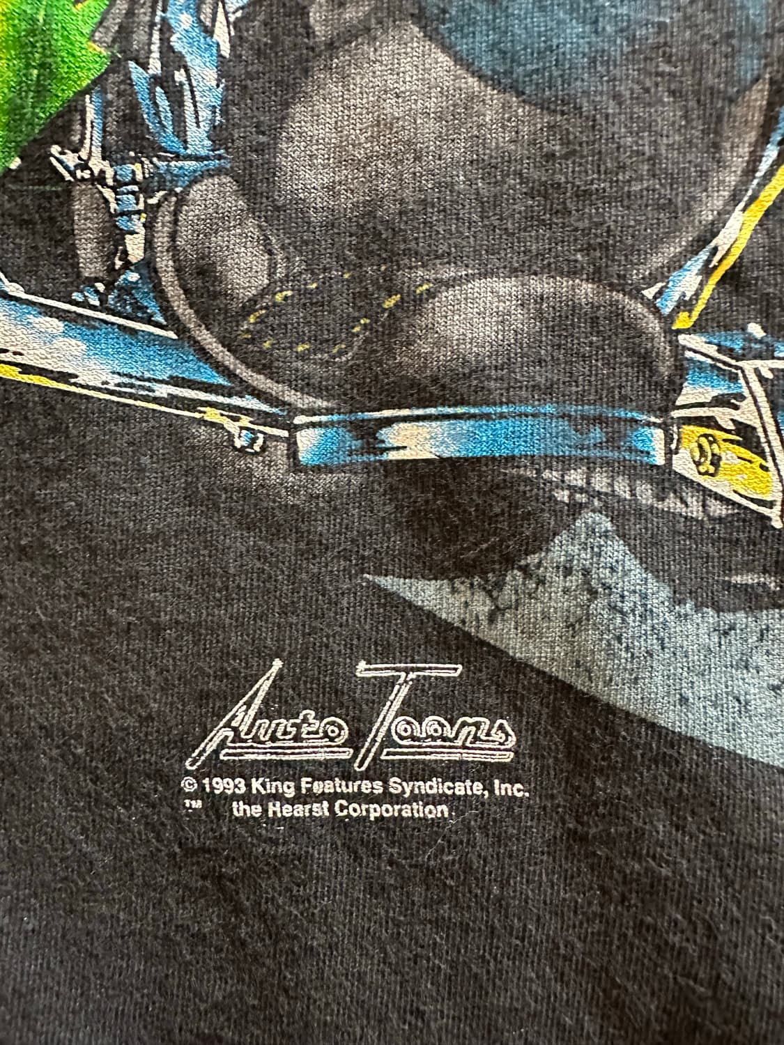 90s Popeye "Spinach Power" Chopper - 3XL 상품이미지3