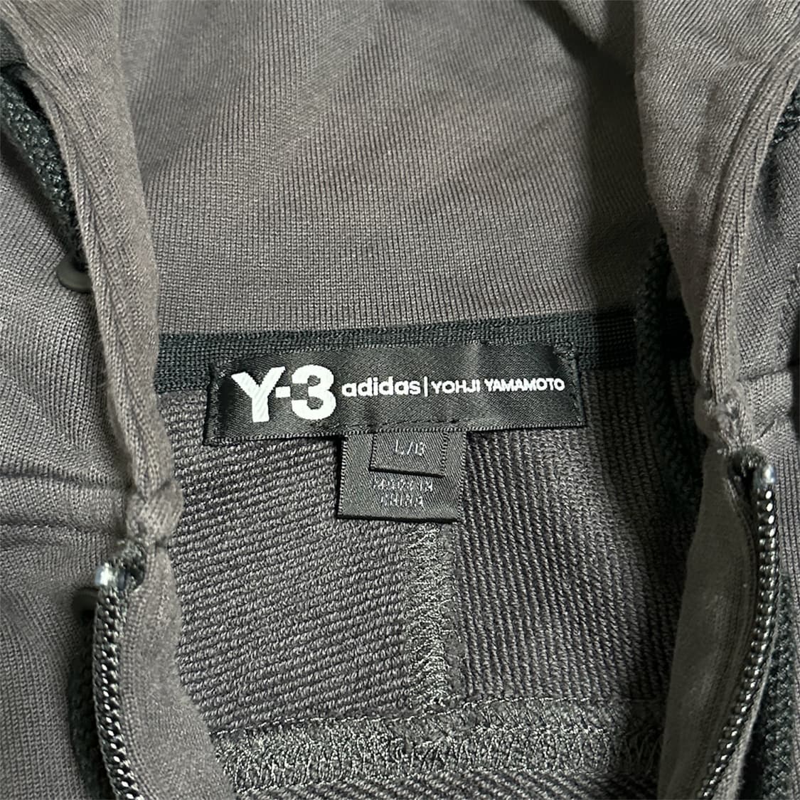 Yohji Yamamoto Y-3 String Zip Hoodie 상품이미지5