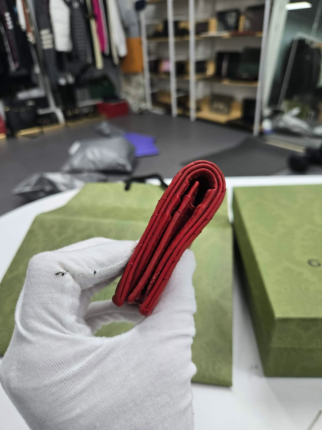 [A급컨디션] 구찌 마몬트 여성 반지갑 상품이미지4