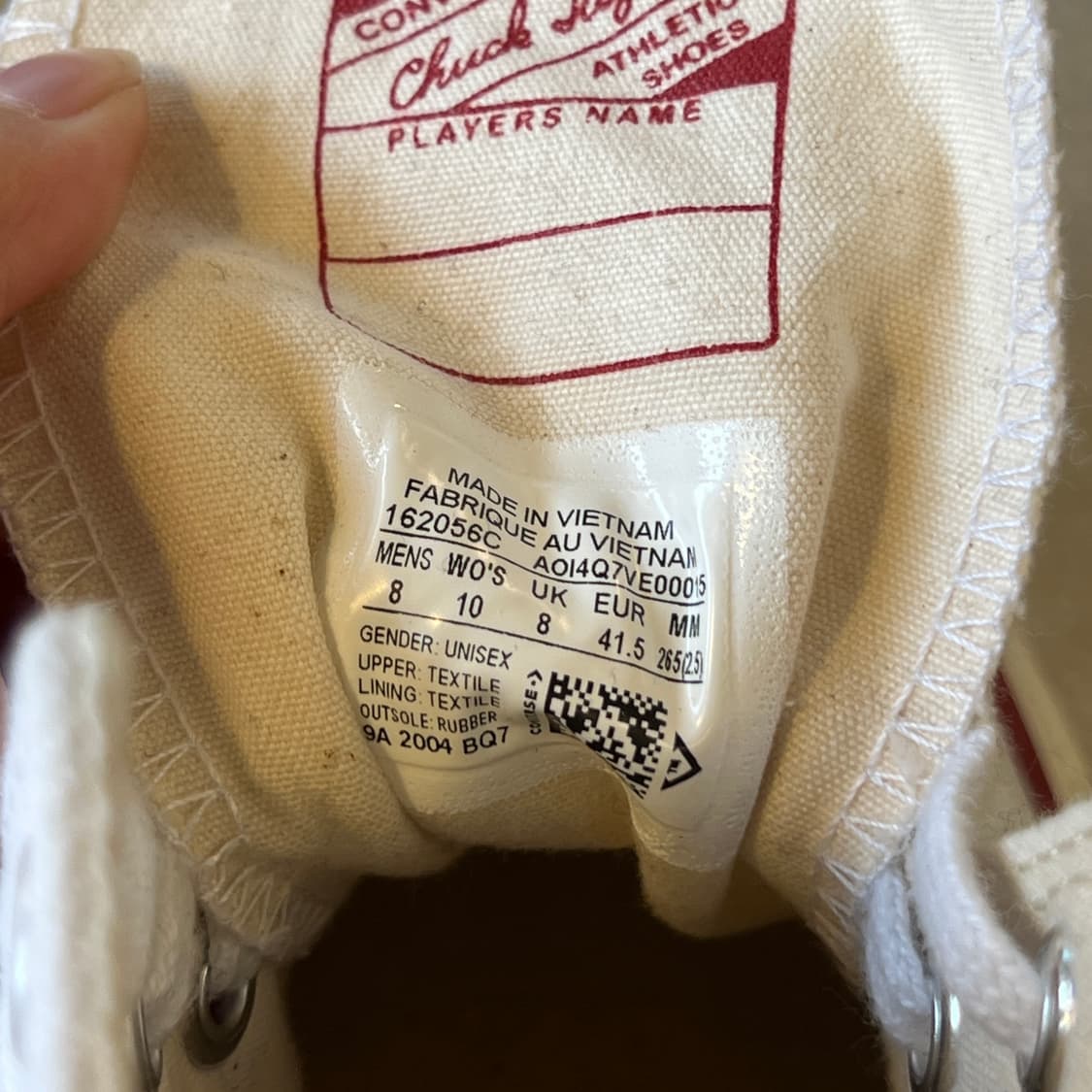 ChuckTaylor All-Star White Hi 상품이미지5