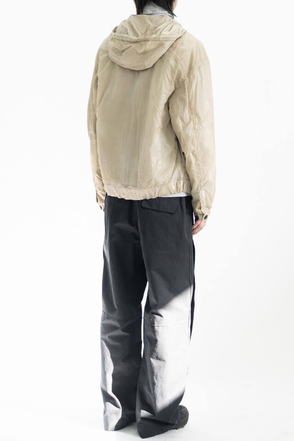 폴리테루 핸드 다이드 파카 베이지 3 상품이미지2