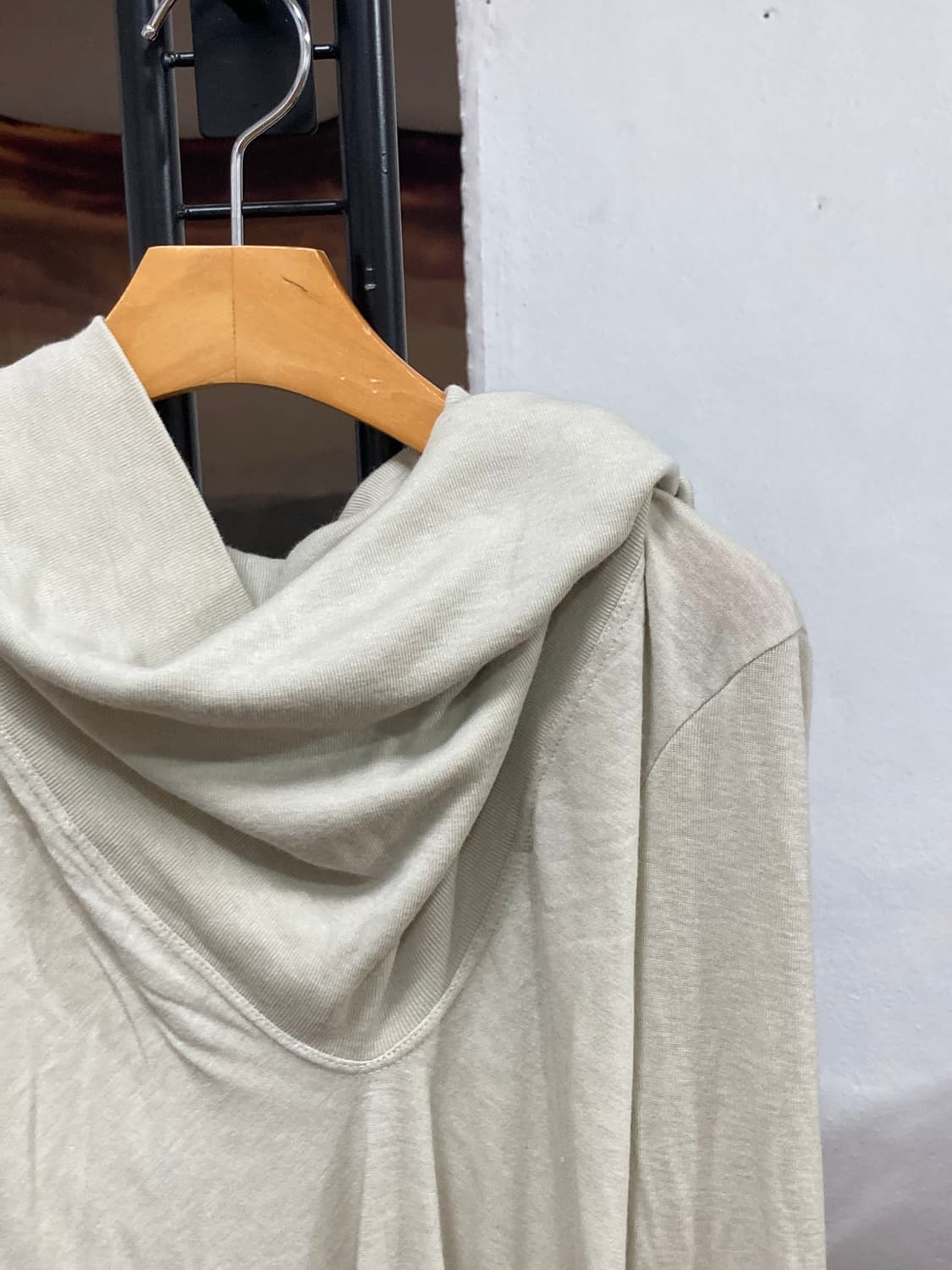 릭오웬스 드레이프 넥 롱 슬리브 상품이미지2