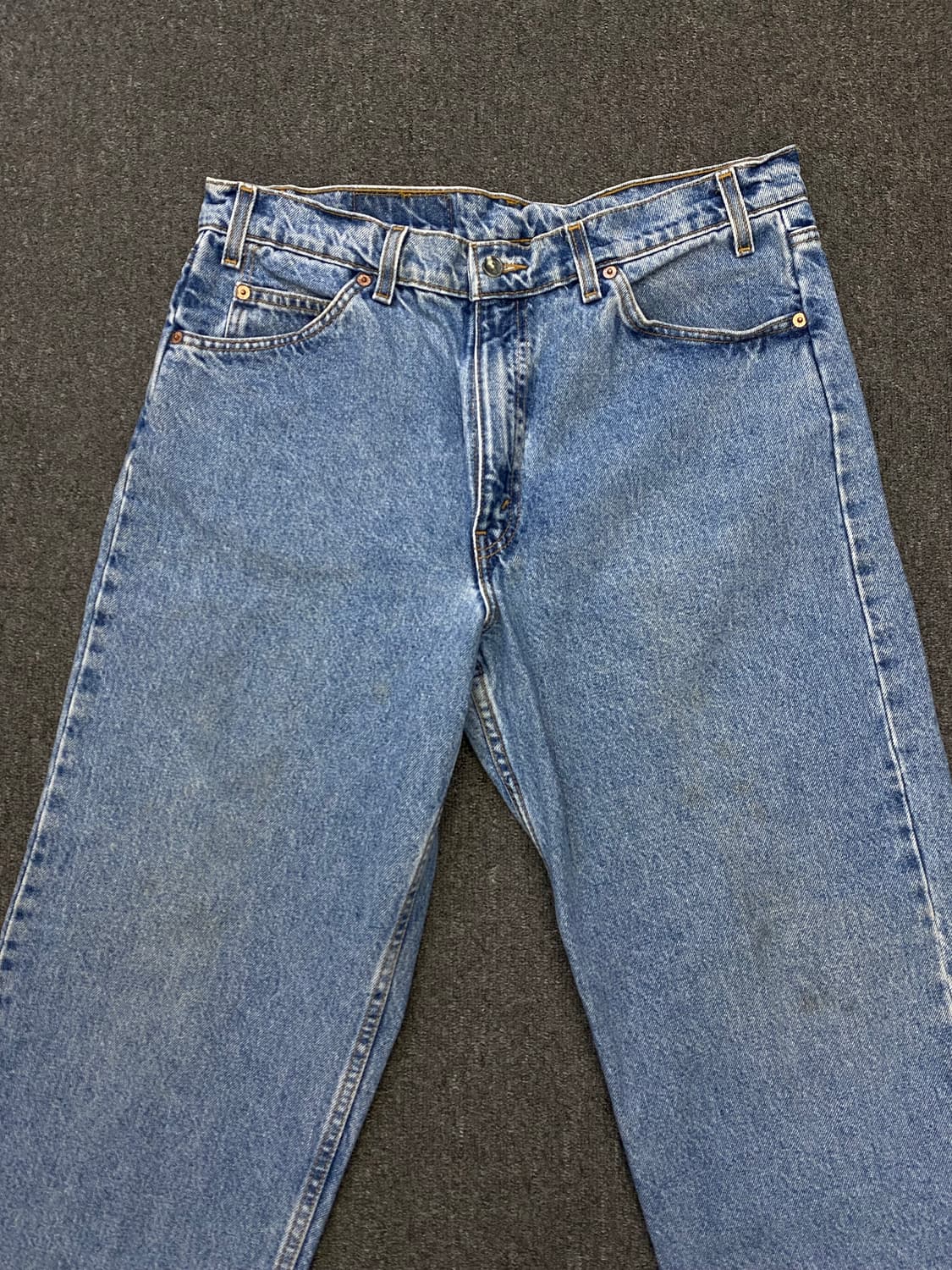 90s Levis 리바이스 550 오렌지탭 데님팬츠 (USA) 상품이미지5