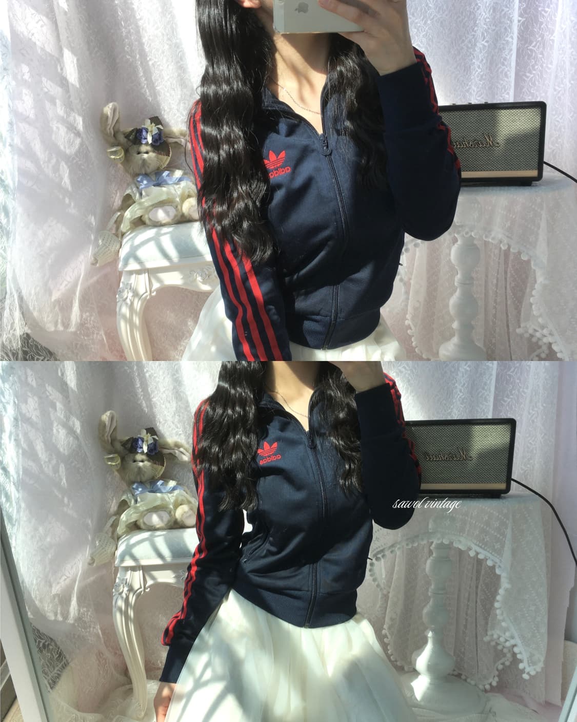 Adidas navy red jenny jersey 상품이미지1