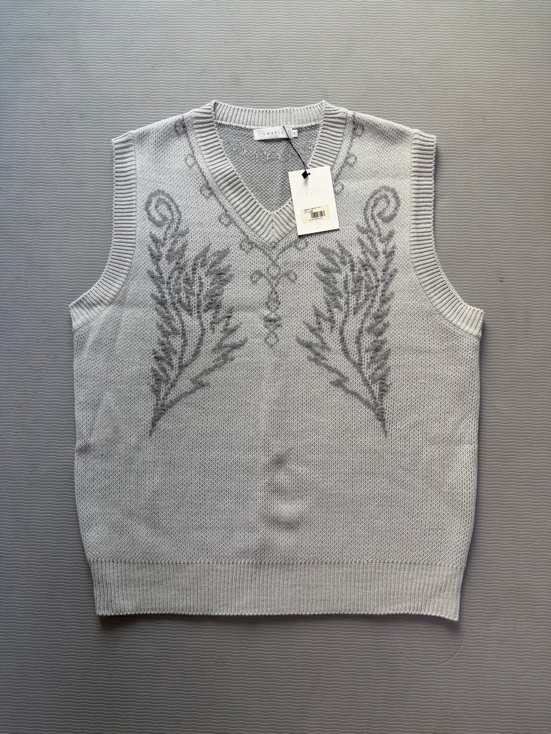 바스틱 니트 조끼 상품이미지1