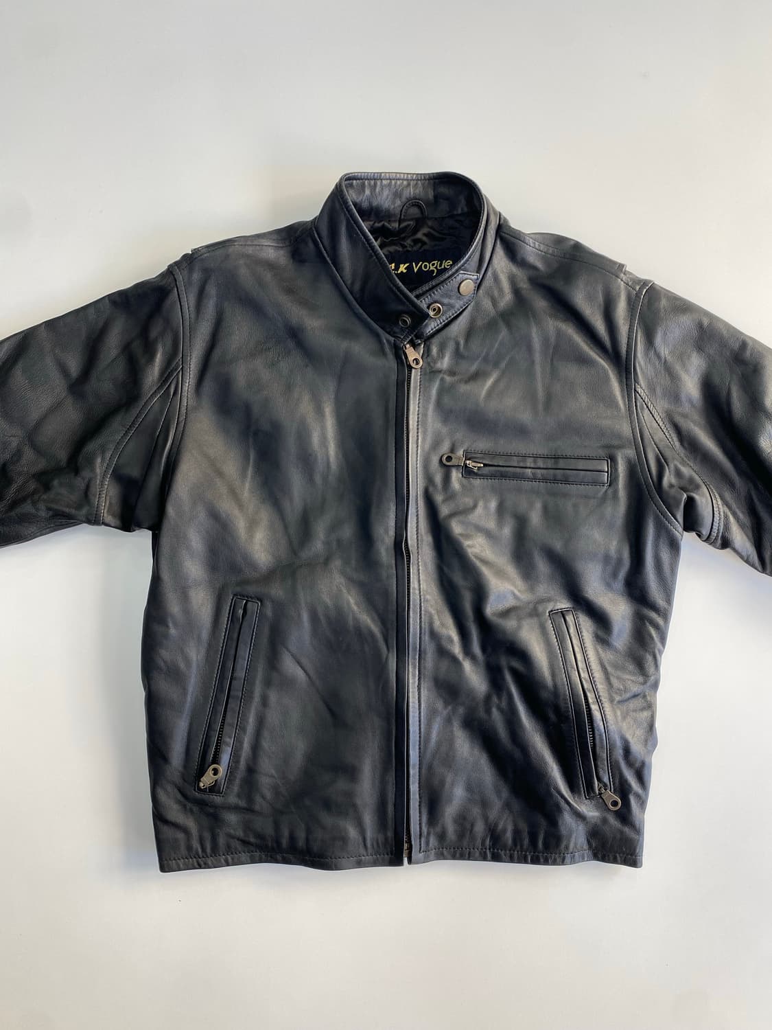 [90-95] 90s Vintage Leather Ja 상품이미지2