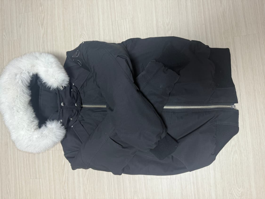 무스너클 오리지널 발라스틱 봄버블랙 내츄럴(숏패딩) 상품이미지3