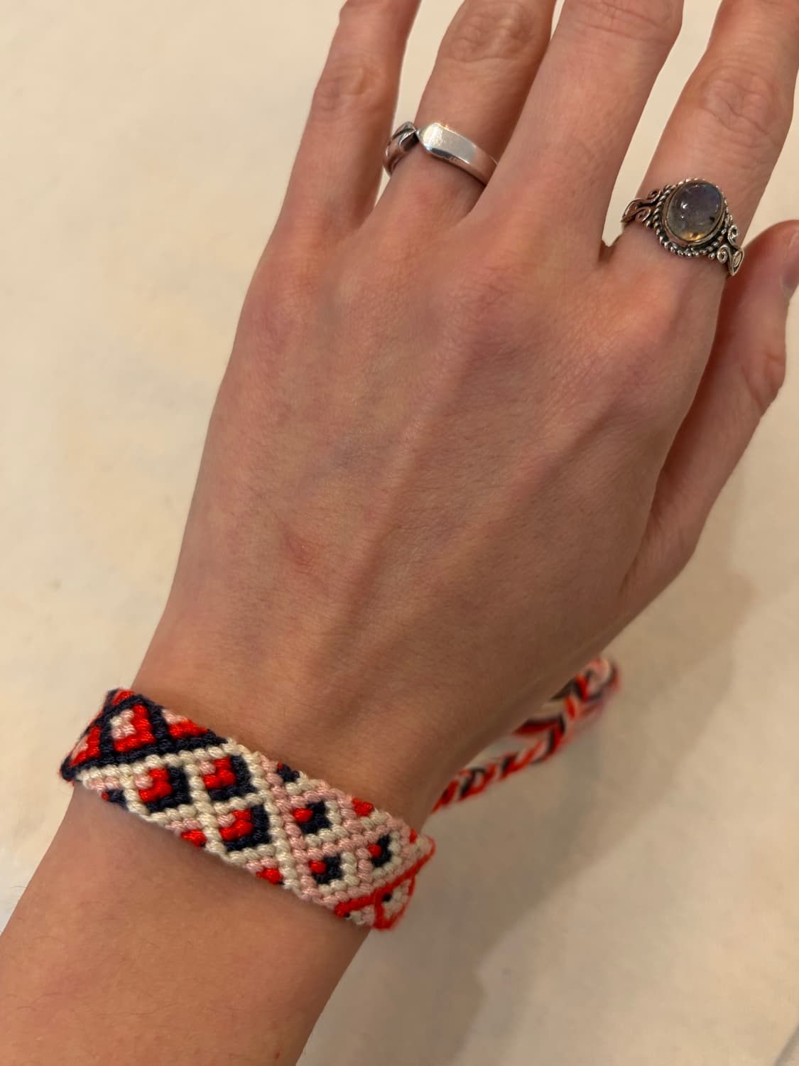 에스닉 패턴 핸드메이드 브레이슬릿 상품이미지9