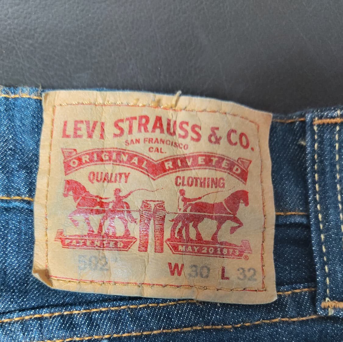 리바이스 502 청바지(W32 L32)

 상품이미지3