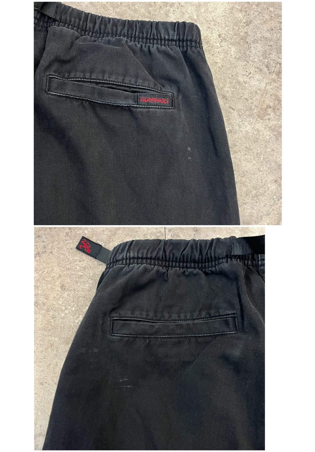 그라미치 코튼 팬츠 블랙 L #csz3750 상품이미지7