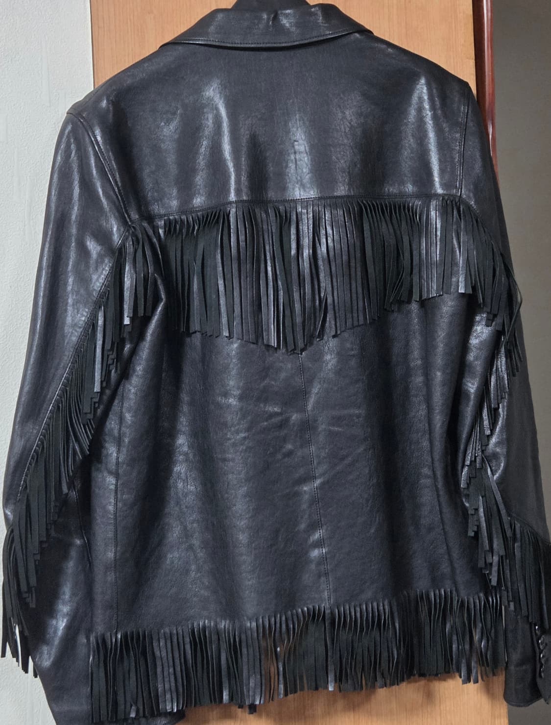 Saint Laurent 13fw leather Fringe jacket 상품이미지2