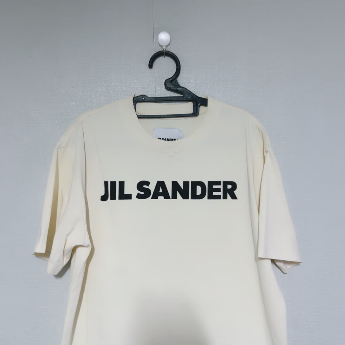 질샌더 로고 프린팅 여름 공용 반팔티 상품이미지2