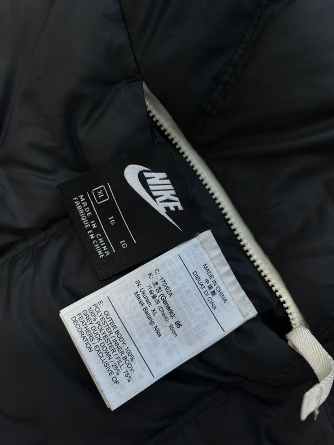 나이키 덕다운 경량 패딩 조끼/#165 상품이미지8