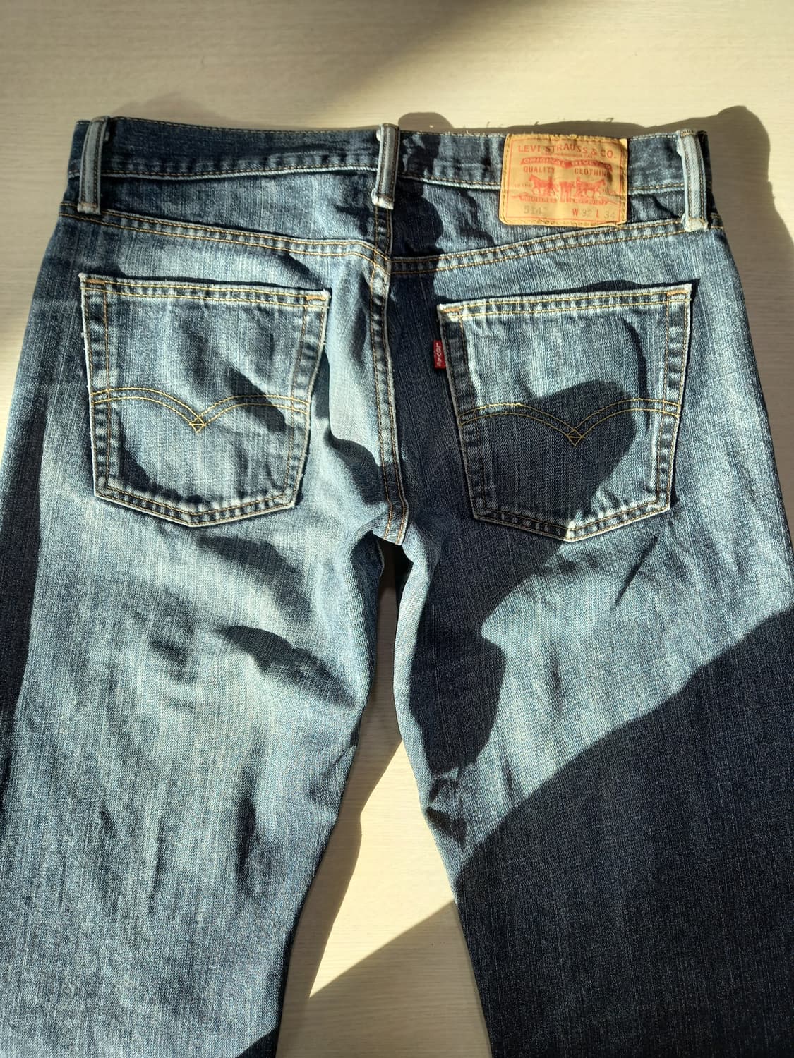 32 리바이스514 Mexico 워싱 일자진 진청 32-306 상품이미지4