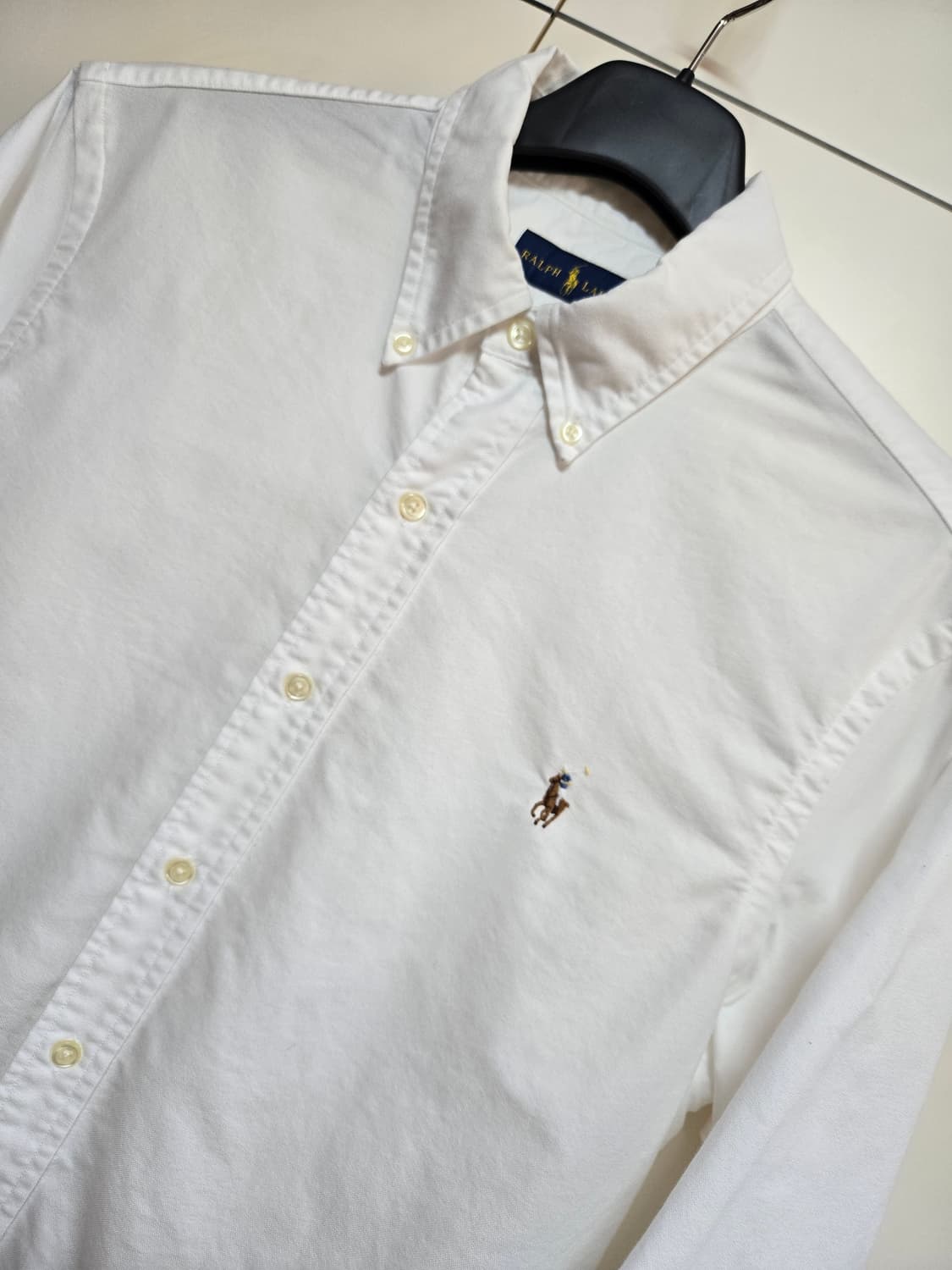 폴로 랄프로렌 옥스포드 화이트 셔츠 상품이미지2