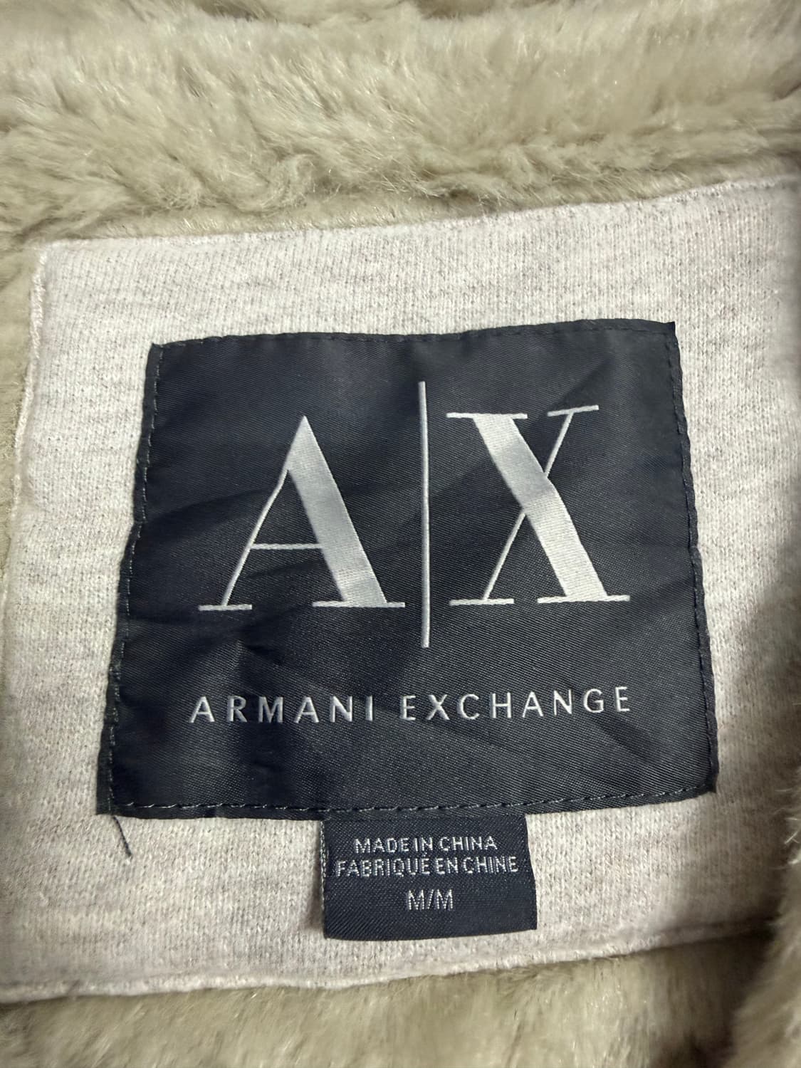 AX 아르마니 익스체인지 헤더 그레이 울트라 플러피 스웻셔츠 상품이미지3